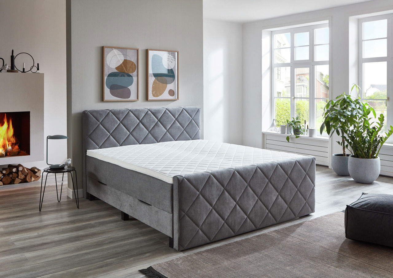 Z2 Boxspringbett BX2200 CHESTER