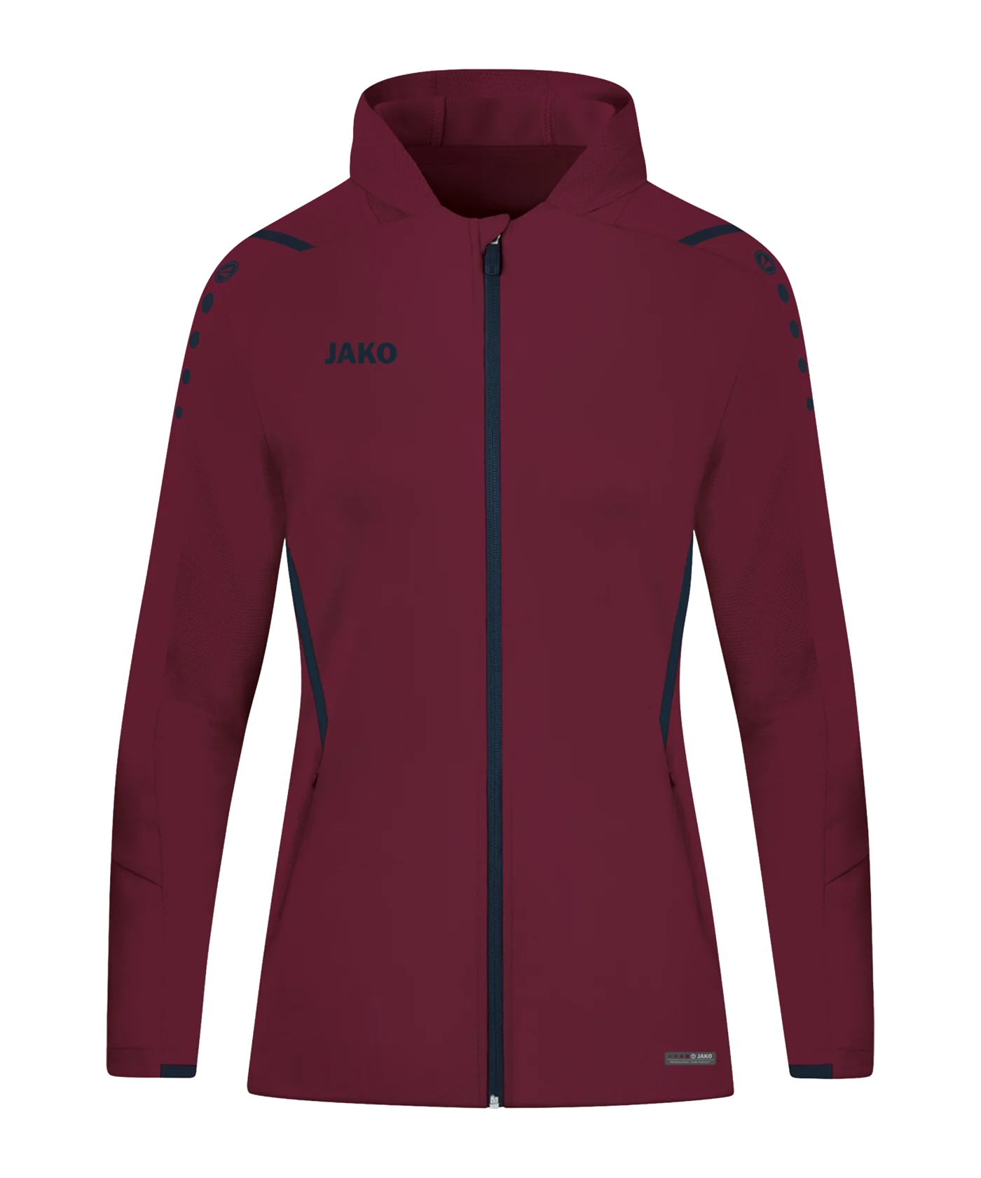 JAKO Challenge Trainingsjacke Damen Rot Blau F132