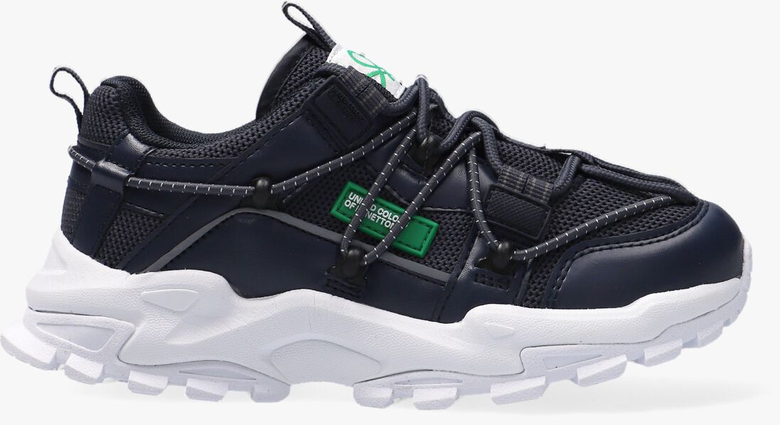 BENETTON blauwe benetton lage sneakers flow