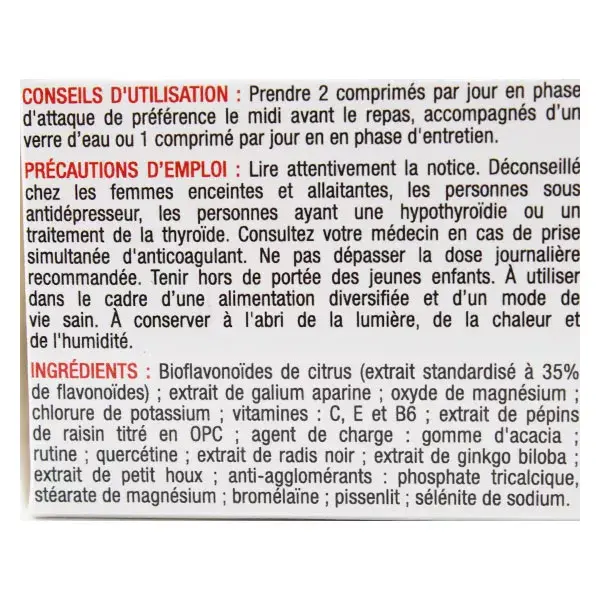3C Pharma LymphaVeine 60 comprimidos