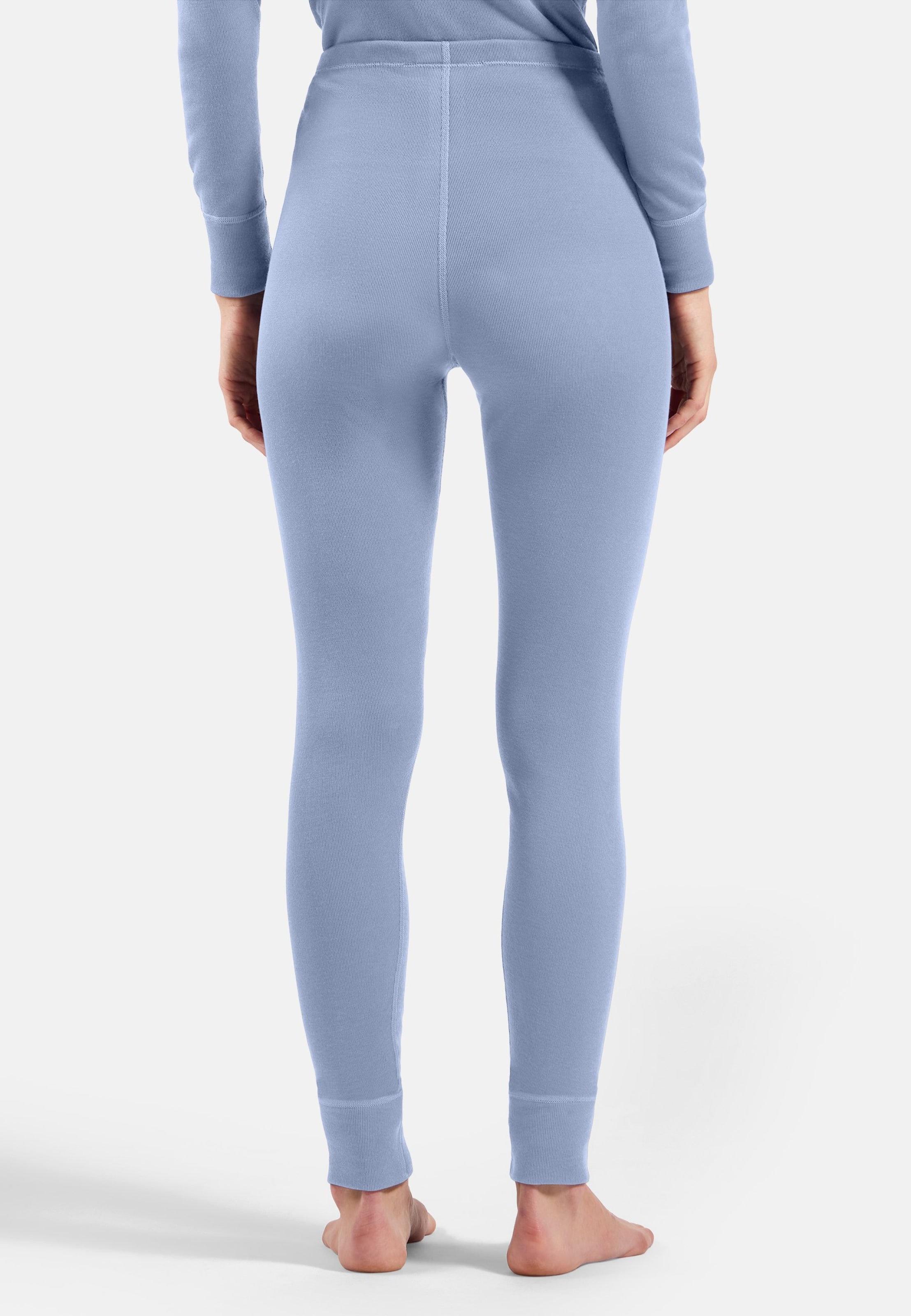Active Warm Base Layer Tights in Blue heron