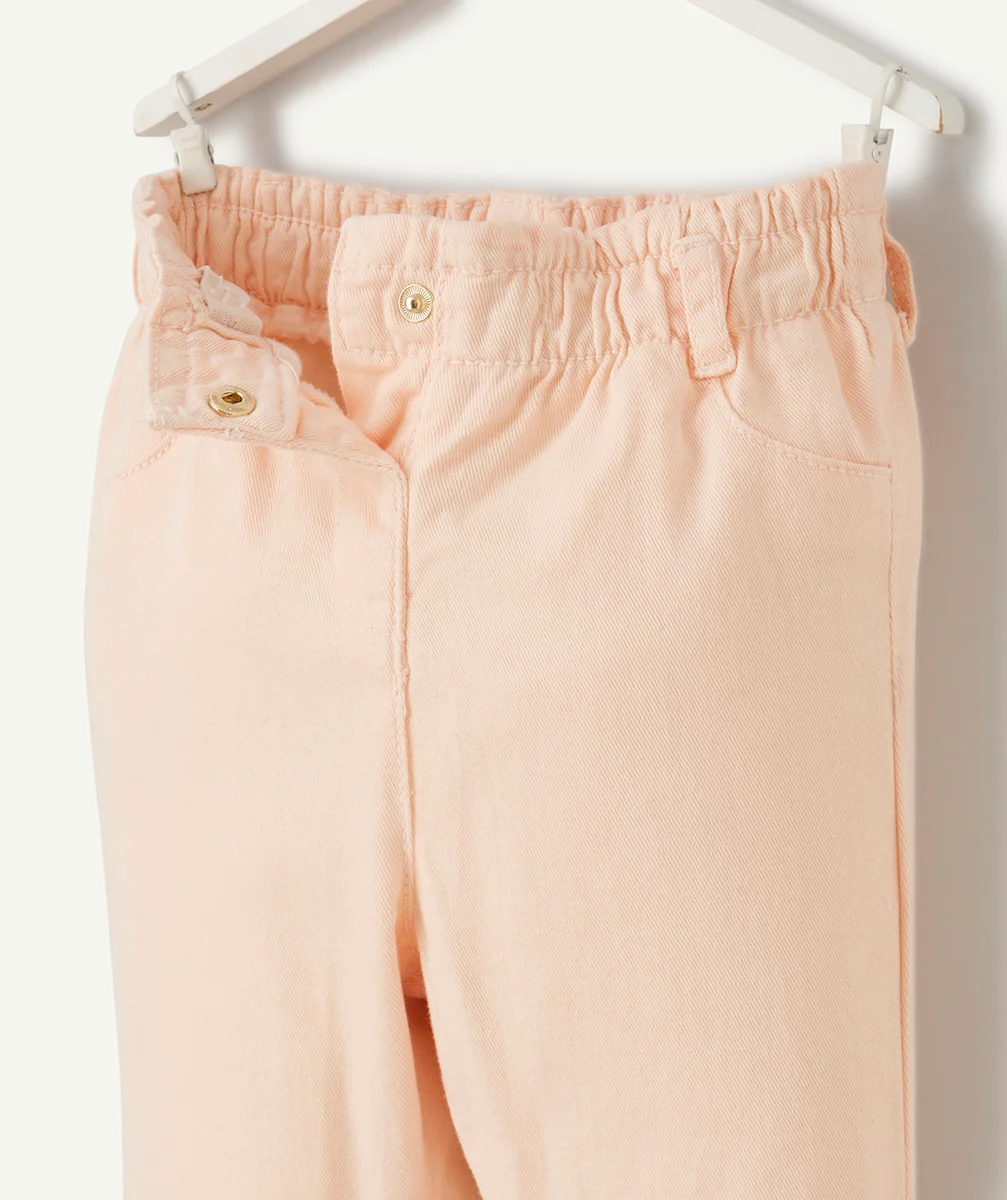 PANTALON RELAX BÉBÉ FILLE ROSE
