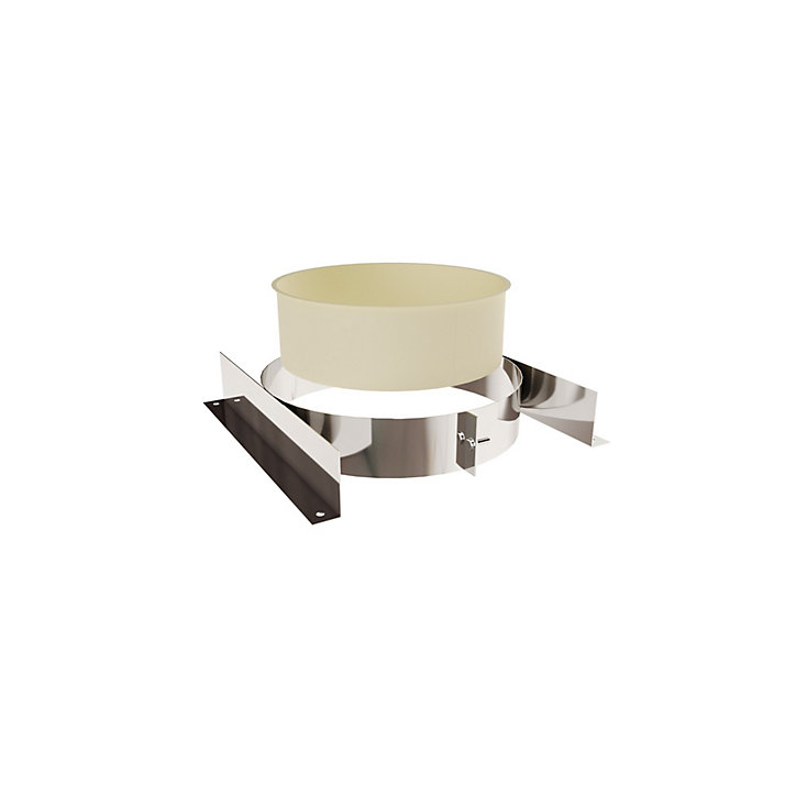 Kit d'accrochage pour sortie de toit polyvalente Ø180 Poujoulat