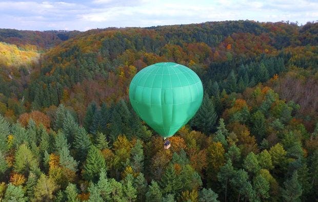 Ballonfahren in Ulm als luftige Geschenkidee