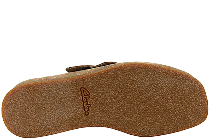 CLARKS WALLABEE EVOSH DARK SAND SUEDE SHOE