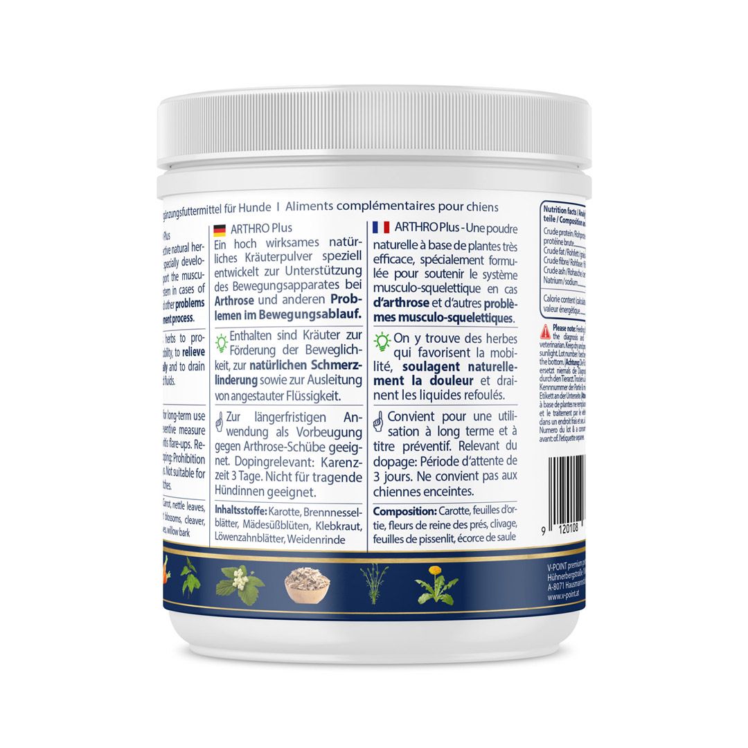 V-POINT® ARTHRO Plus – Kräuterpulver für starke Gelenke