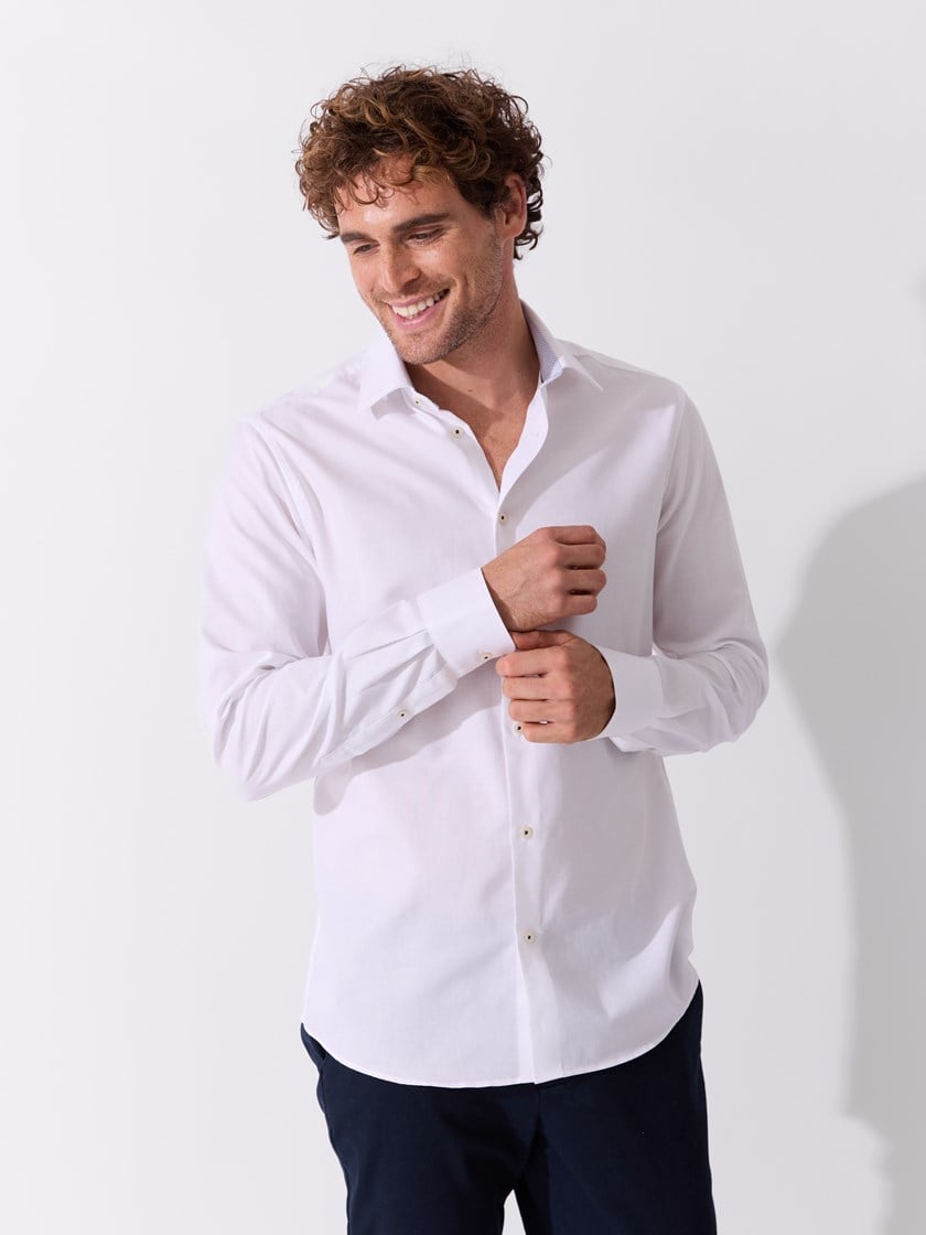 Ottavio skjorte Bright White