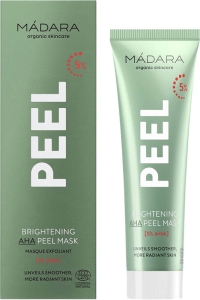 MÁDARA Peel Mask - brightening AHA Peel Mask, 60 ml
