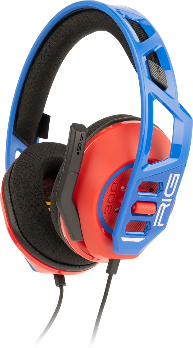 Rig 300 Pro Nintendo gaming headset (blå/rød)