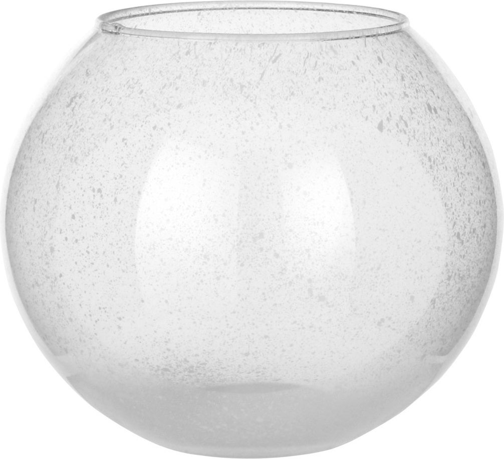 Mica Decorations bolvaas transparant D 21 H 17 cm