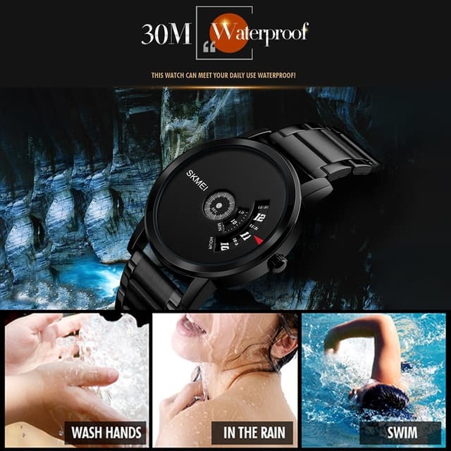 Vandtæt Quartz Metal Armbåndsur Armbåndsur Ur