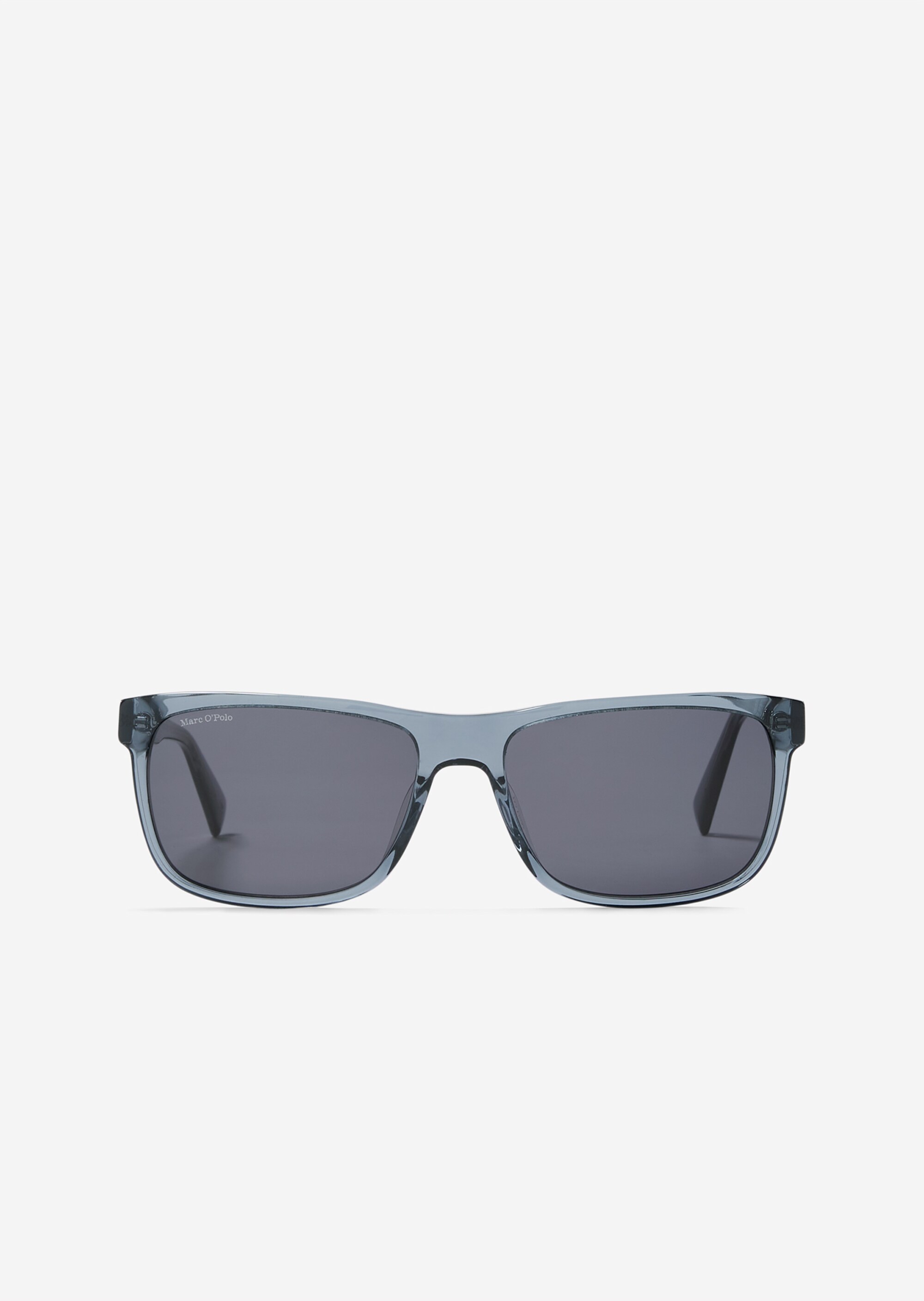 Herren-Sonnenbrille in moderner rechteckiger Form