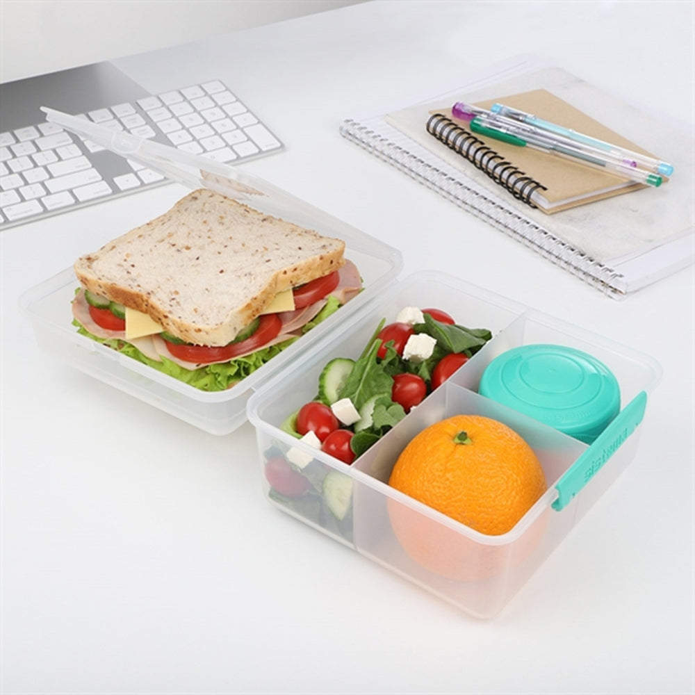 Køb Sistema To Go Lunch Cube Max Madkasse 2 L Minty Teal