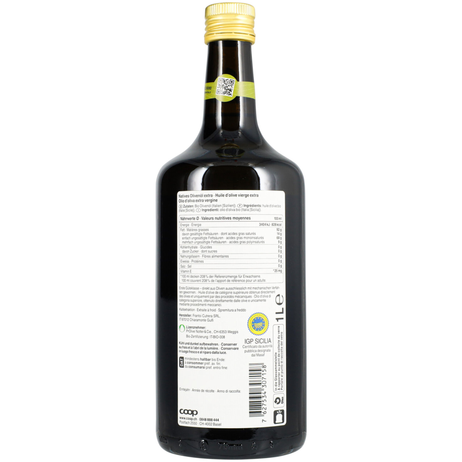 Naturaplan Bio Olivenöl extra vergine IGP Sicilia