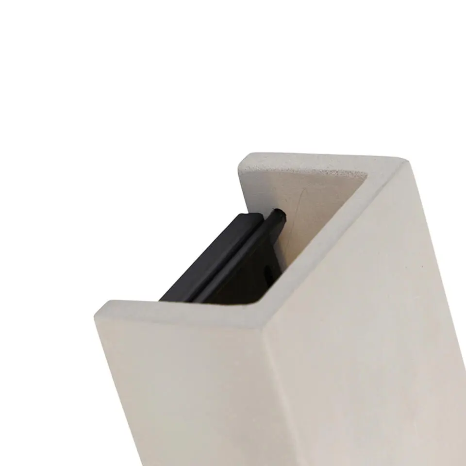 Qazqa wandlampen concrete grijs g9