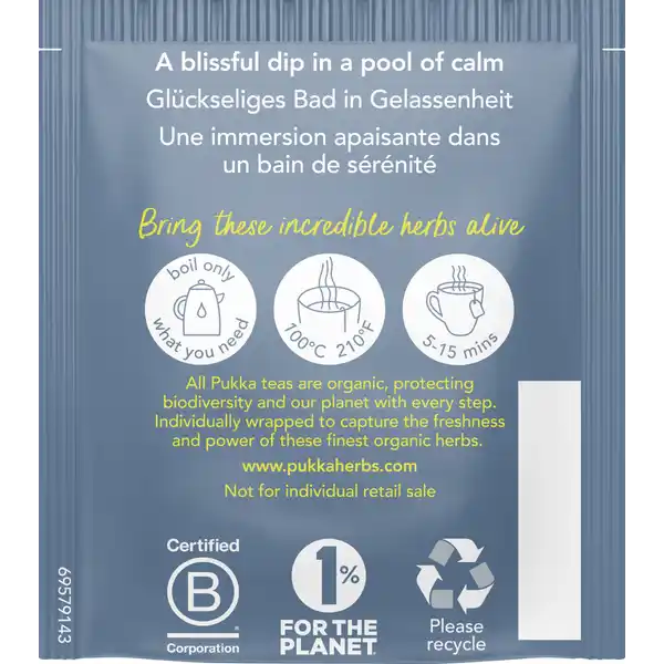 Bio-Kräutertee Kamille, Vanille & Manuka-Honig, natürlich süße Komposition mit Kamillenblüten