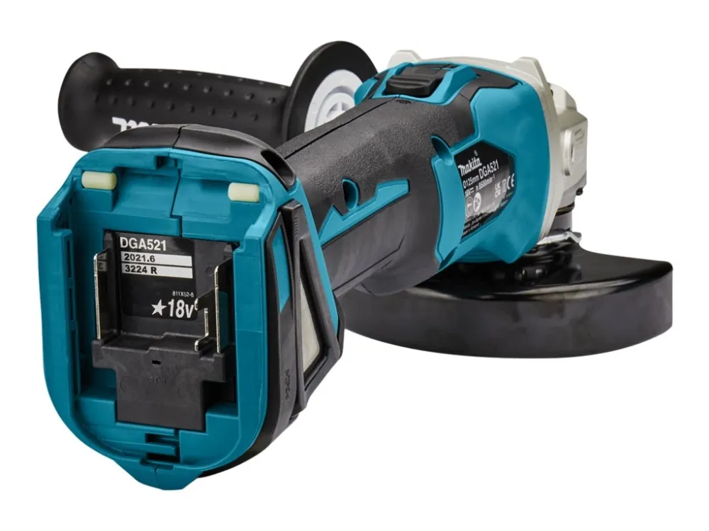 Makita DGA521ZX1 - Vinkelkværn - ledningfri - 125 mm - 18 V - SOLO