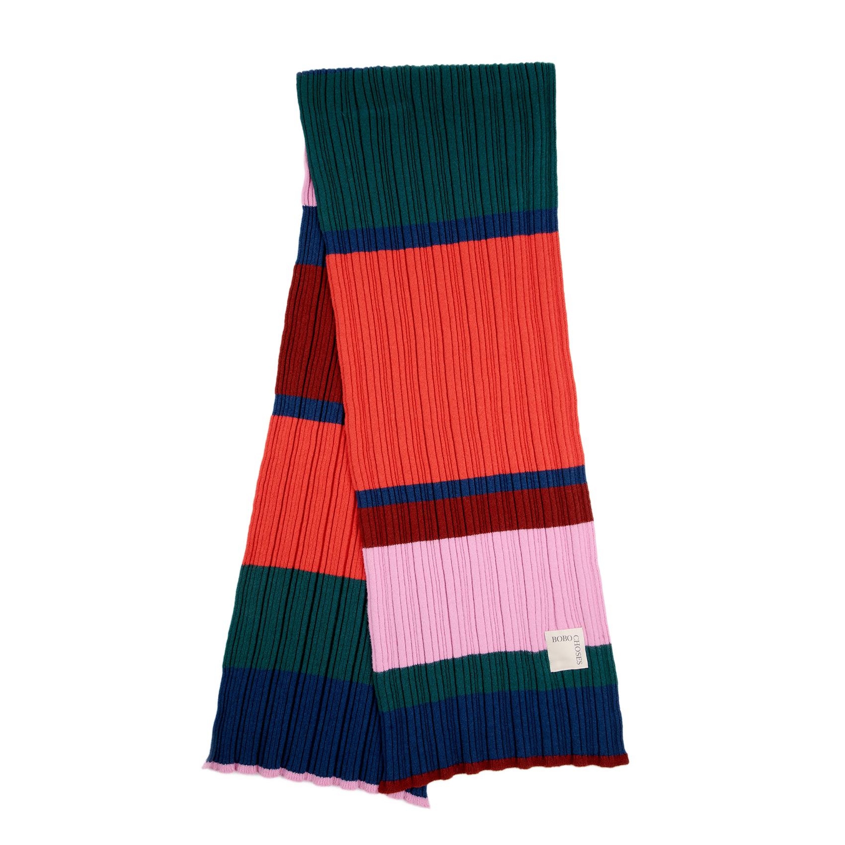 Echarpe à rayures | Multicolore