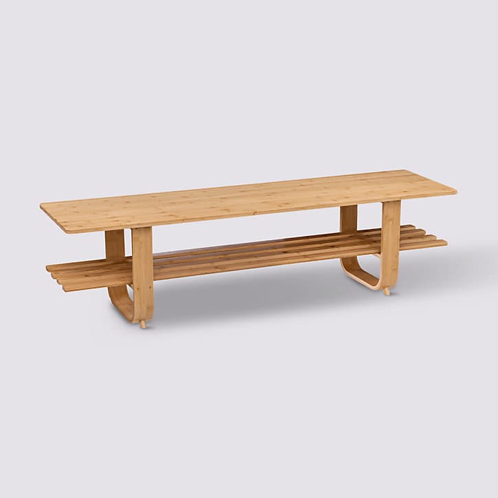 Meuble TV Hoca Atmosphera L. 140 cm x P. 38 cm en bambou