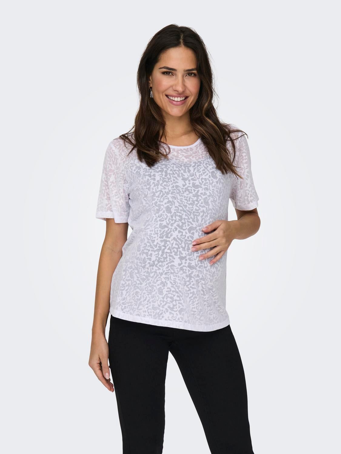 OLMLEMA Sportoberteil White