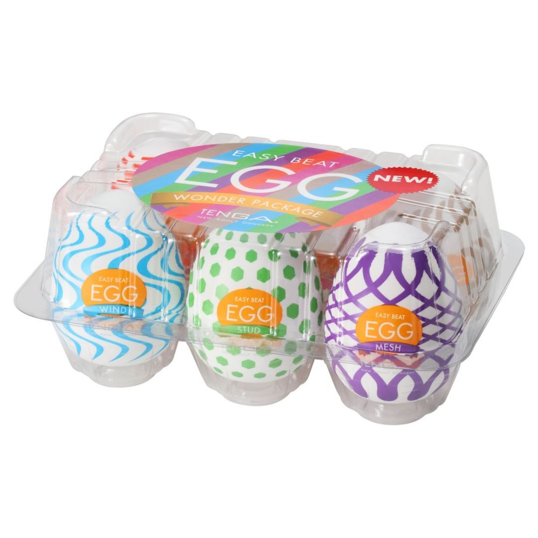 Tenga Ei Masturbator-Set „Tenga Egg Variety Pack Wonder