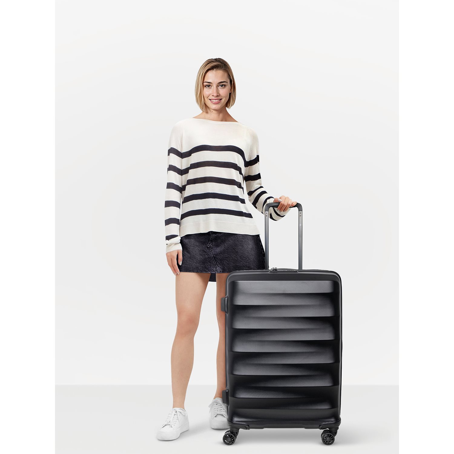 Travelbags The Base Eco M zwart