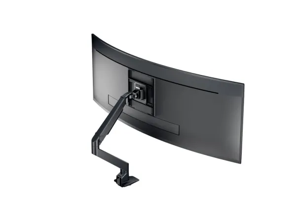 Multibrackets M VESA Gas Lift Arm Single HD - Monteringssæt (drejelig arm, klemme til montering på skrivebord) - for fladt panel - aluminium - sort - skærmstørrelse: 15