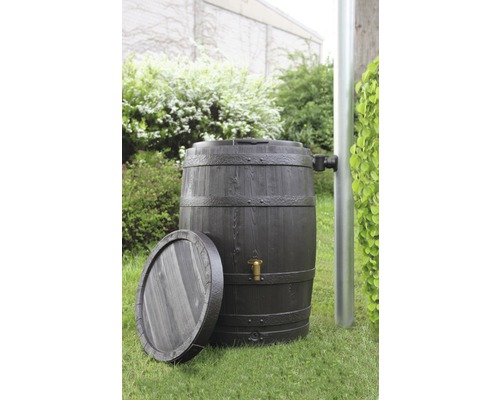 4rain Vino 250 liter regenton, donkerbruin