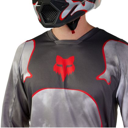 Maillot cross Fox 180 - ATLAS 2024 - Gris / Rouge