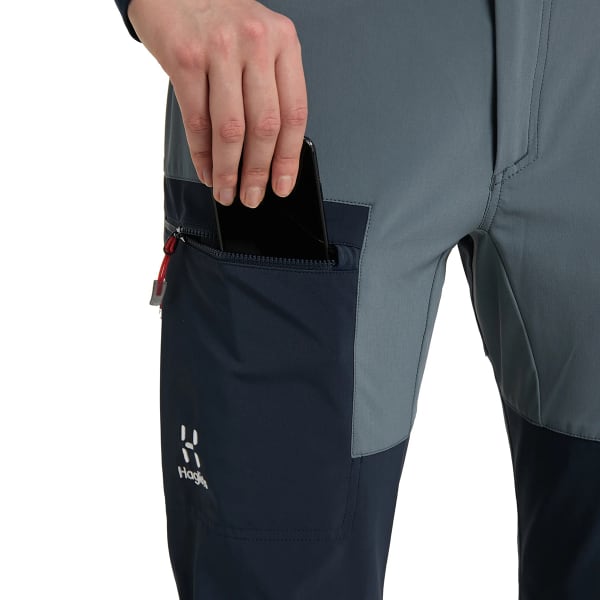 Pantalon alpinisme HAGLÖFS ROC SIGHT SOFTSHELL PANT W STEEL BLUE/TARN BLUE