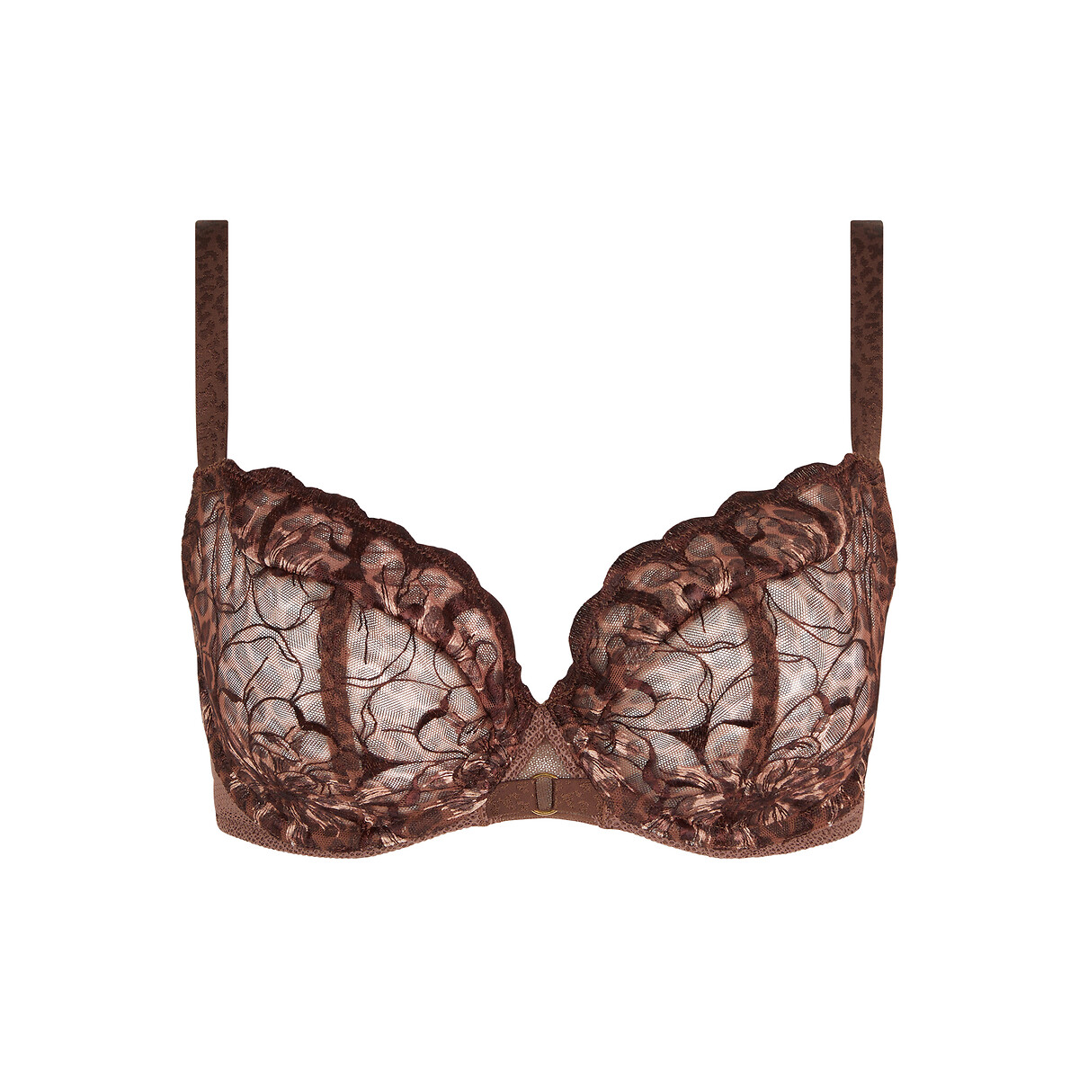 CHANTELLE<br>Sutiã de renda com cobertura total Fleurs