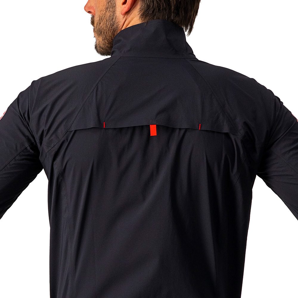 Castelli Emergency 2 Regenjacke Herren light black
