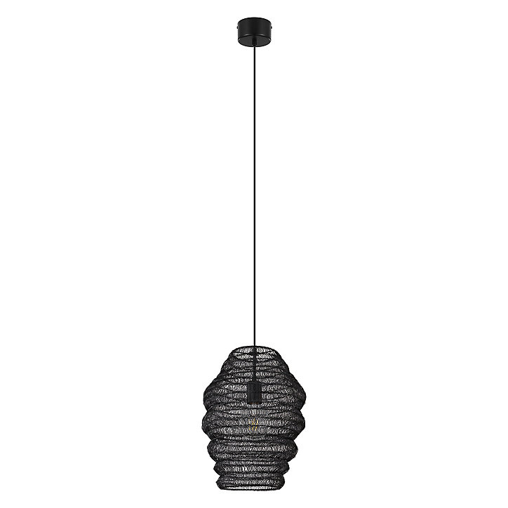 Suspension Pepalu GoodHome noir IP20 E27