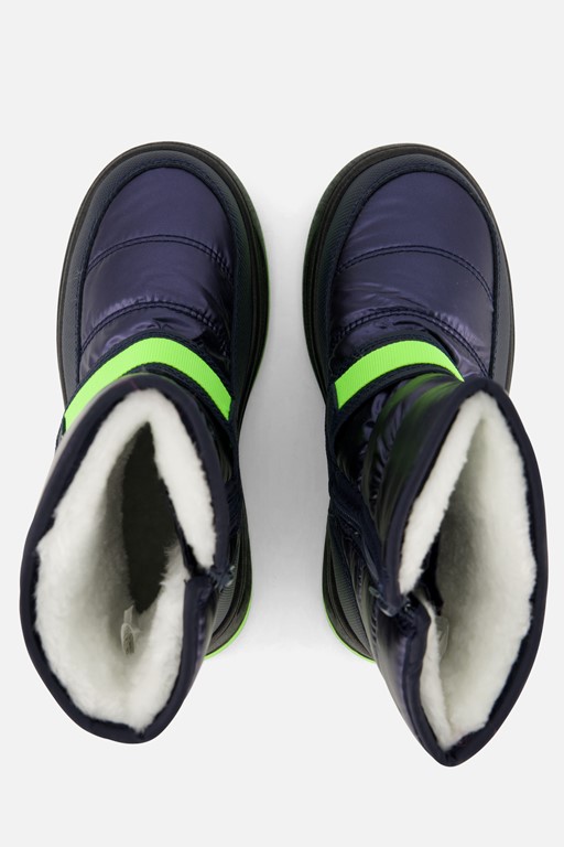 Snow Fun Snowboots blauw Synthetisch