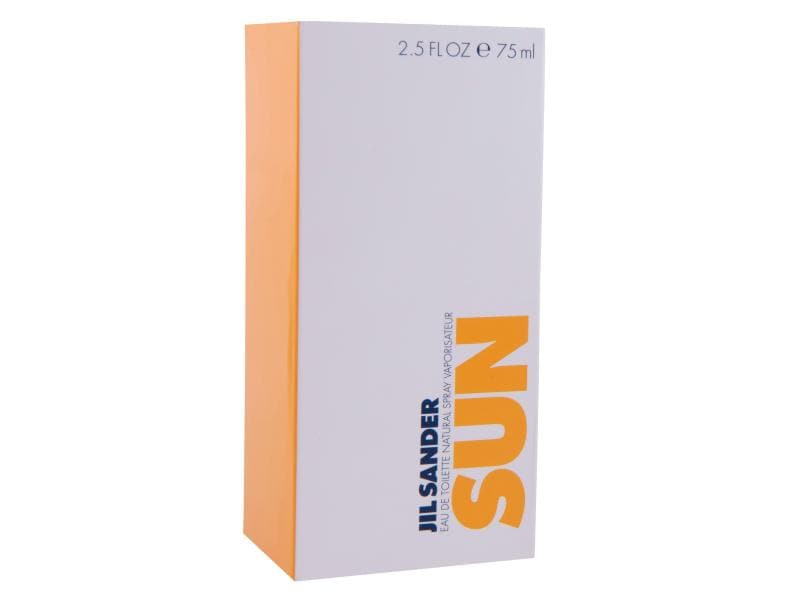 Jil Sander Eau de Toilette Sun 75 ml Warmer und sommerlicher Damenduft