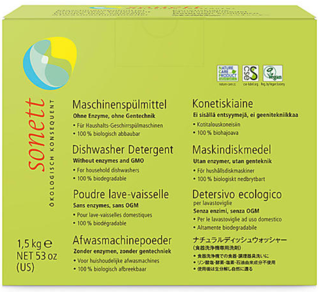 Sonett Vaatwasmachinepoeder1500 gram