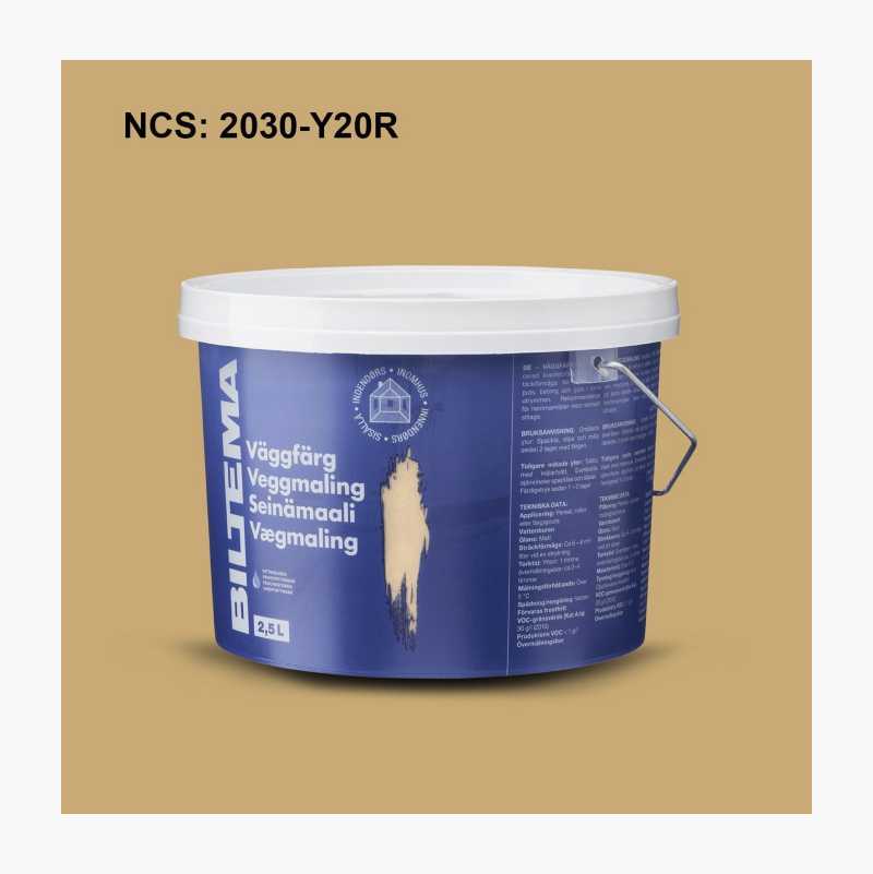 Veggmaling, Honey, 2,5 liter