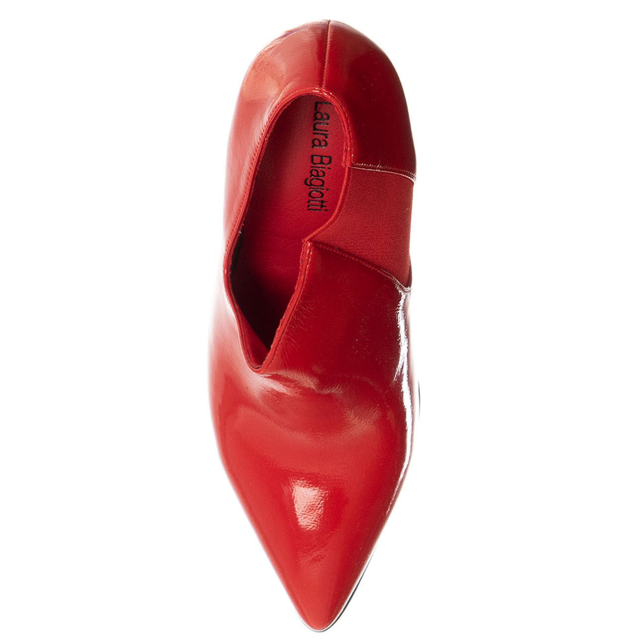 Laura Biagiotti Bottines Felicia rouges - Talon 10.5 cm