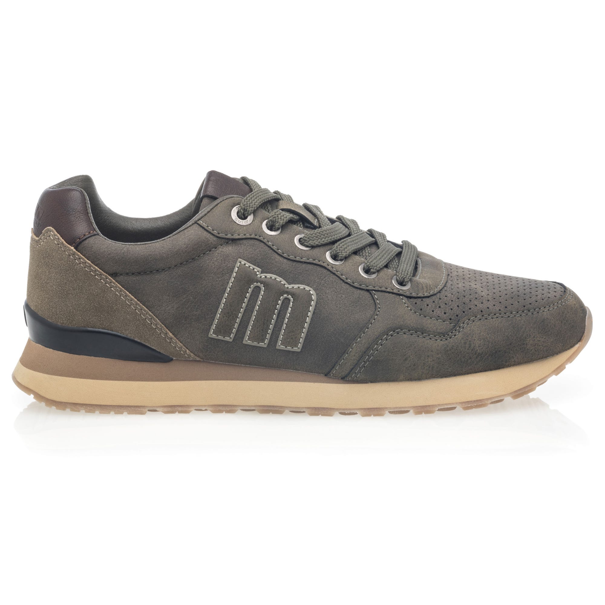 Baskets basses Homme kaki