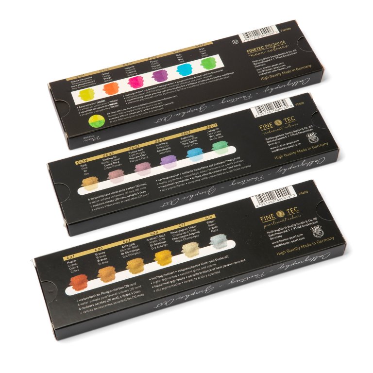 Finetec Aquarellfarbe Set