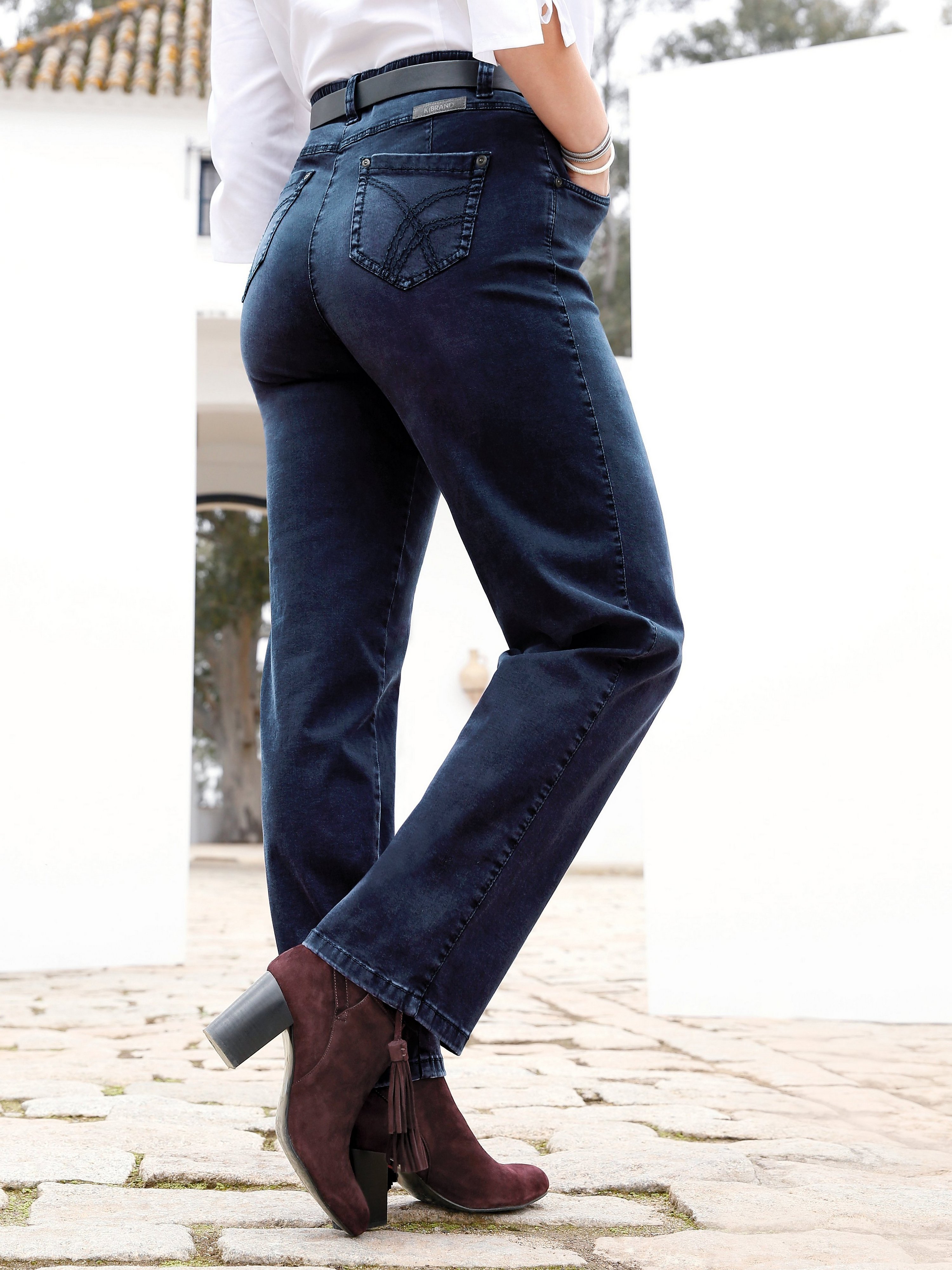 Jeans Passform Babsie Straight Leg