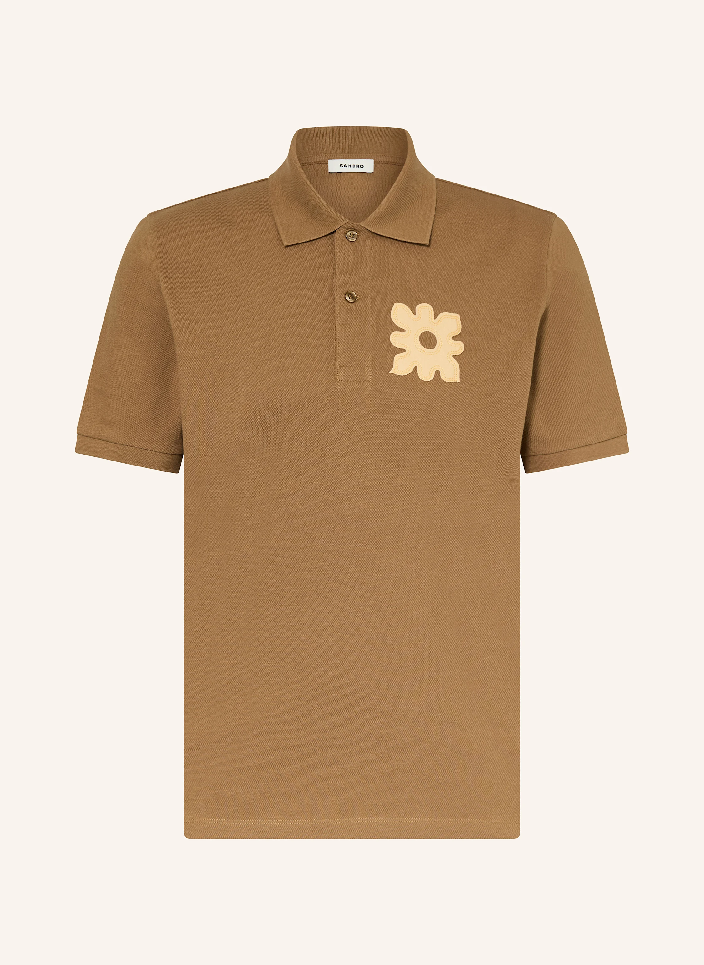 SANDRO Piqué-Poloshirt