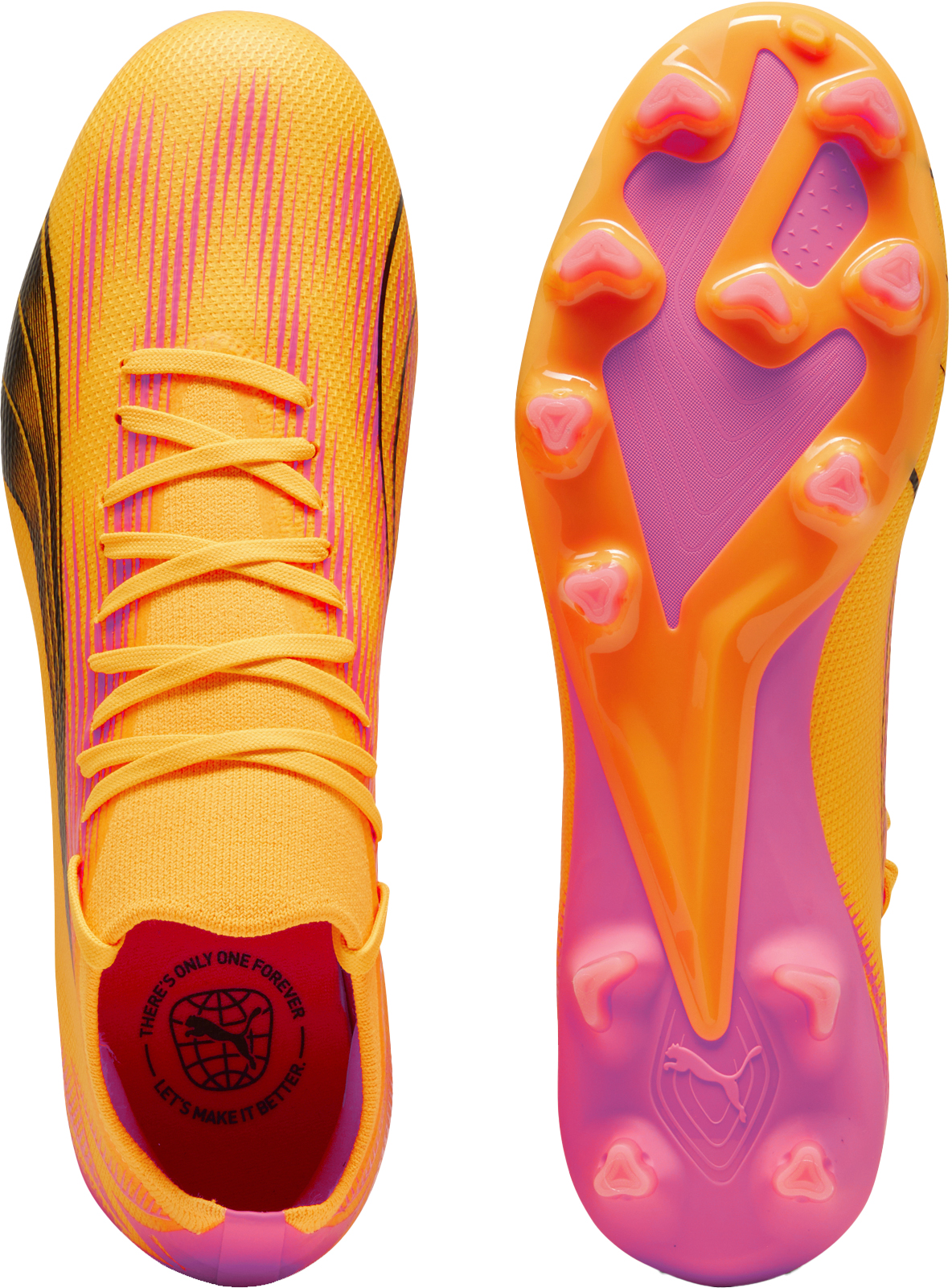 Ultra Match FG/AG Herre Sun Stream/PUMA Black/Sunset G