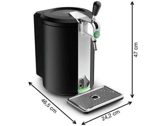 KRUPS - Distributeur de bière BEERTENDER COMPACT Coupe Mousse YY4808FD