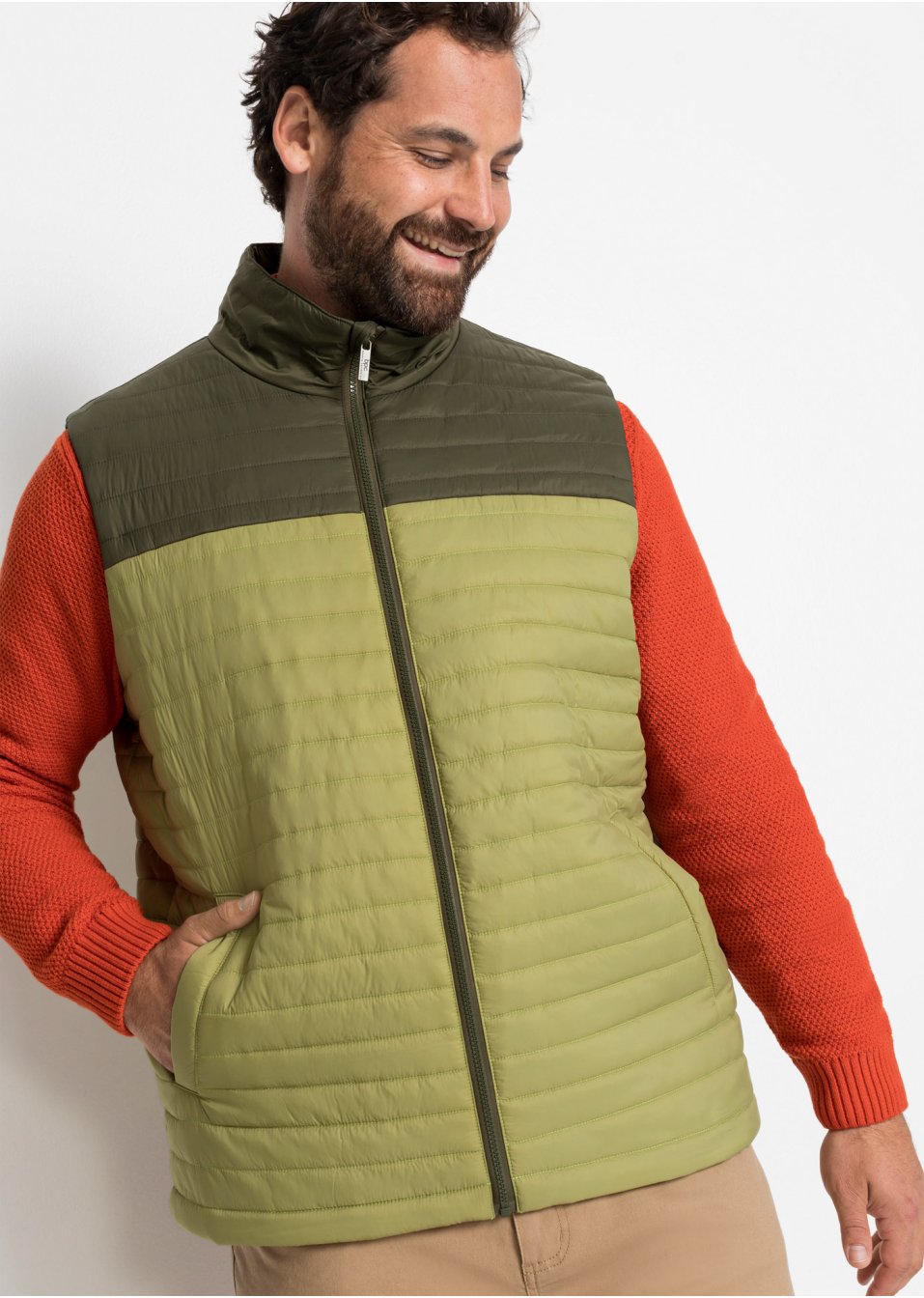 Gilet sans manches matelassé