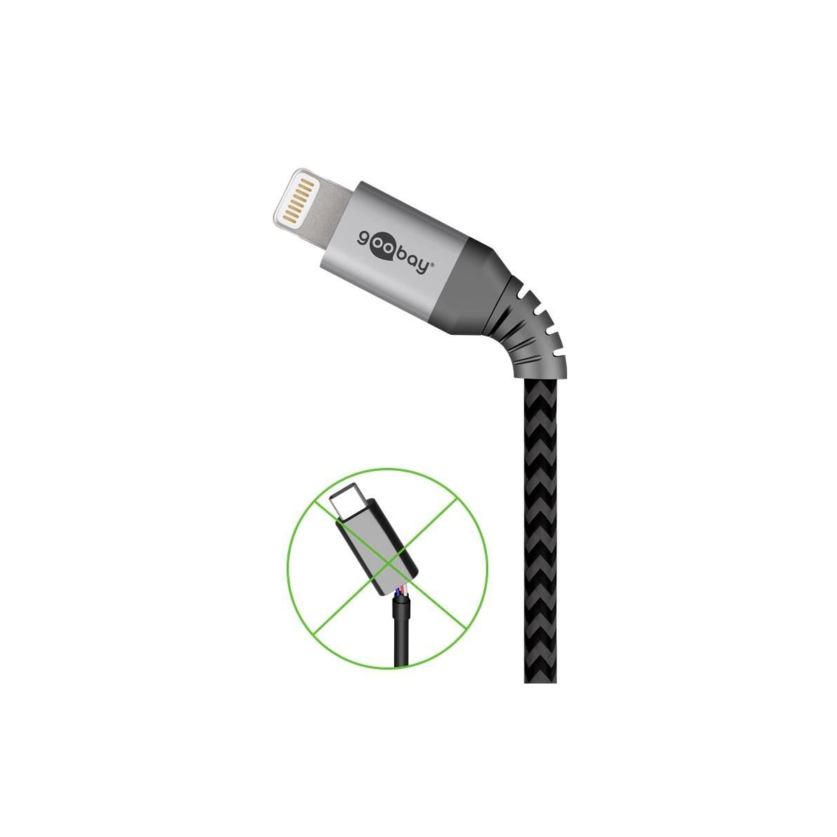 Goobay Lightning USB-C 