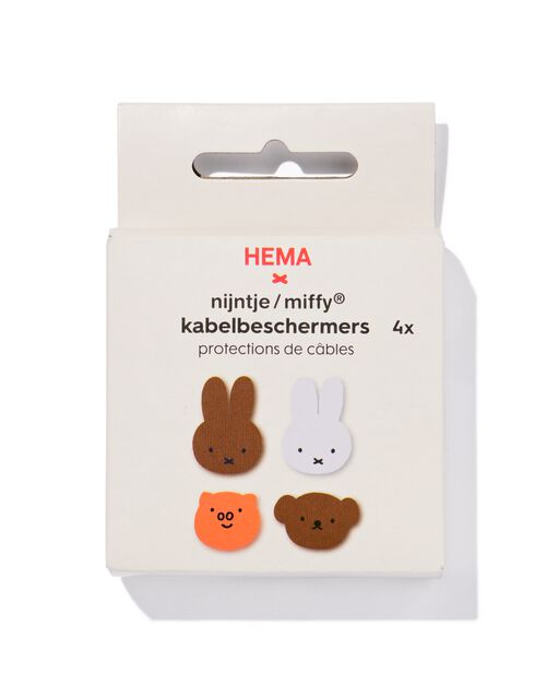 mange-câbles Miffy 4 pièces