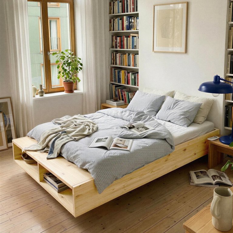 Karup Design Merge bed 120x200 naturel
