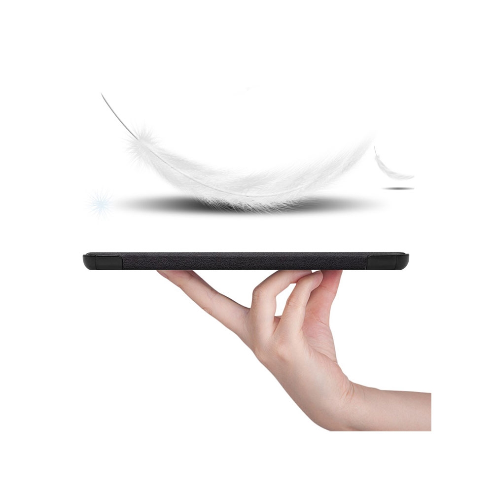 Samsung Galaxy Tab S8 / Tab S7 Leder Tasche Smart Cover Schutzhülle - Don't Touch Me