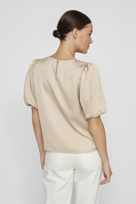 Vila beige dames t-shirt